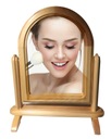 Деревянный туалетный столик с зеркалом ПОРТАТИВНЫЙ для макияжа