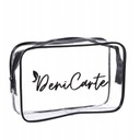 KOSMETYCZKA PRZEŹROCZYSTA POJEMNA PCV WODOODPORNA