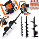 БЕНЗИНОВАЯ ШНЕКОВАЯ БУРА ДЛЯ ПОЧВЫ RITCH 3 НЕФТЯНЫЕ БУРЫ