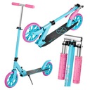 Великий дитячий складний міський самокат, колеса 200 мм, гальмо NILS