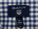 Gant Niebieska rozpinana Koszula Koszulka XL Rozmiar XL