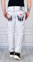 Džínsy Cipo Baxx Pánske džínsové nohavice Vyšívané Hrubá niť Kontrast Kód výrobcu cd2601