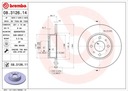 DISCOS ZAPATAS PARTE TRASERA BREMBO LANCIA DELTA 3 