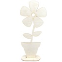 ДЕРЕВЯННЫЕ ЦВЕТЫ ЦВЕТЫ В ГОРШКАХ ДЕКОРАТИВНЫЙ ОРНАМЕНТ