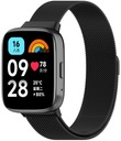 Браслет ремень для Xiaomi Redmi Watch 3 активная сильная полоса Black