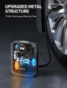 PRZENOSNA КОМПРЕСОР, НАСОС DO ШИН АВТОМОБІЛЬНИХ 150 PSI 12V DC НАСОС LCD  (18907506299) фото min 8
