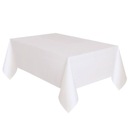 БЕЛАЯ скатерть из фольги на день рождения