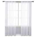 ГОТОВАЯ ШТОРА-ВУАЛЬ ШТОРЫ 145Х250 ЛЯГУШКА ЛЕНТА 25