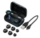 БЕСПРОВОДНЫЕ НАУШНИКИ TWS BLUETOOTH 5.3 + POWERBANK + ластики НОВЫЙ КОМПЛЕКТ