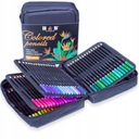 MEGA DUŻY ZESTAW ARTYSTYCZNY DO RYSOWANIA KREDKI OŁÓWKOWE 120 el.