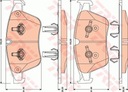 ZAPATAS DE FRENADO PARTE DELANTERA TRW DO MERCEDES R 63 AMG 