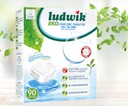 LUDWIK Экологические таблетки «все в 1» x90 + ополаскиватель 300 мл для посудомоечной машины