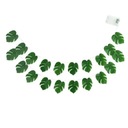 10/20LED Green Turtle Back Leaf Light String Tropical Hawaii Party Decor