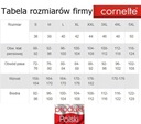 Bavlnená dámska NOČNÁ KOŠELE CORNETTE 651 Flora 2 5XL/50 Ecru Dominujúca farba viacfarebná