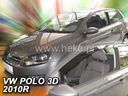 VW POLO 5 V 3 DE PUERTA 2009-2017R DEFLECTORES DE PUERTA 