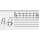 ЛОДЗЬ MORSKA ZE СТАЛІ НЕРЖАВІЙКА STERN BOW 8X100, ШТИР 0.31 ДЮЙМА  (18520590127) фото min 8