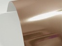Бумага зеркальная декоративная 320г коричневая 10А5