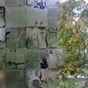 45см x 94см СТАТИЧЕСКАЯ ПЛЕНКА ДЛЯ ОКНА ЛЕДЯНОГО КУБИКА