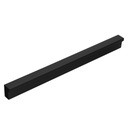 Ручка мебельная Матовая черная 160мм + шурупы