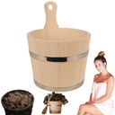 ВЕДРО ДЕРЕВЯННОЕ, САДОВОЕ ВЕДРО ДЛЯ САУНЫ, УНИВЕРСАЛЬНОЕ С РУЧКОЙ