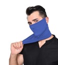2X UNIWERSALNA NIEBIESKA MASKA KOMINIARKA CHUSTA BANDANA KOMIN NA TWARZ