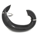 KTM EXC tpi 20-23 карбон PRO крышка диффузора CMT карбон CUBAMOTO