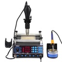 Stacja BGA Yihua 3w1 853AAA Hot Air Lutownica Podgrzewacz 1270W Dysze