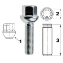 TORNILLOS SZPLIKI RUEDAS MERCEDES CLASE A W168 C W202 W203 E W124 W210 CLK SLK 