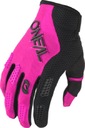 Перчатки ONEAL Element RACEWEAR Розовые S-крест