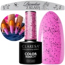 Claresa Lakier Hybrydowy do paznokci FESTIVAL VIBES 3 z drobinkami + PILNIK