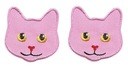 аппликации PL kmpl нашивки штаны шарики коты выбор цвета SM магазин вышивки