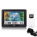 ПОГОДНАЯ СТАНЦИЯ ТЕРМОМЕТР ГИГРОМЕТР ВНУТРЕННЯЯ/НАРУЖНАЯ СИГНАЛИЗАЦИЯ + ДАТЧИК