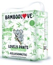 Bamboolove, Lovely Pants pieluchomajtki L, 17 szt