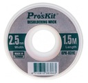 Pro'sKit 8PK-031C оплетка жестяная 2,5мм х 1,5м