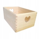 КОРОБКА ДЕРЕВЯННАЯ КОРОБКА С СЕРДЦЕМ КОНТЕЙНЕР 30х20