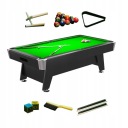 8 футів Radley Diamond Pool Більярдний стіл Slab Stone Stone Black