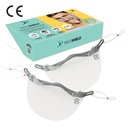 Прозрачная маска для рта и носа 2 шт.