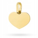 ЗОЛОТОЕ СЕРДЦЕ КУЛОН СЕРДЦЕ пр. 333 8к ГРАВИРОВКА