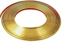 8 метров ДЕКОРАТИВНЫЕ ПОЛОСКИ ЗОЛОТАЯ ЛЕНТА 9 ММ