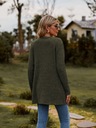 Módny sveter z mäkkého materiálu pre každodenné styling Celková dĺžka 78 cm
