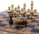 ДЕРЕВЯННЫЕ ШАХМАТЫ, турнирные шашки, нарды 3в1, классический складной футляр.