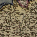 Карта ГЕРМАНИЯ 60х80см 1592 г. М12