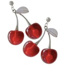 ЖЕНСКИЕ СЕРЬГИ С ВИШНЕЙ СЛАДКИЕ ФРУКТЫ