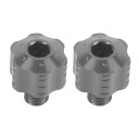 2PCS MOTORCYCLE MIRRORS MIRRORS ADAPTER BOLTS ADAPTER ALUMINUM TH  photo 4