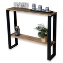 Стол консольный, Стол консольный, Туалетный столик LOFT 100х25х87