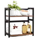 ПОЛКА ДЛЯ ВАННОЙ СТОЙКА ПОЛКА-ОРГАНИЗАТОР ЛОФТ ШКАФ КУХОННЫЙ БАМБУК