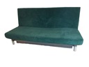 Эластичный бархатный чехол на диван IKEA BEDDINGE или NYHAMN GREEN.