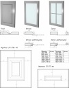 Фасад лакированный МДФ 19 для дверей ИКЕА БЕСТА 60x64 Матовый дизайн J14