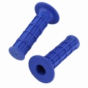 1 ПАРА UNIWERSALNYCH SILIKONOWYCH UCHWYTOW RECZNYCH МОТОЦИКЛЕВИХ 22/25MM 7/8″ НОВИЙ СИНІЙ  фото 4
