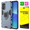 Задний держатель ARMOR RING CASE GLASS 9H для Oppo Reno 5Z 5G / Reno5 с